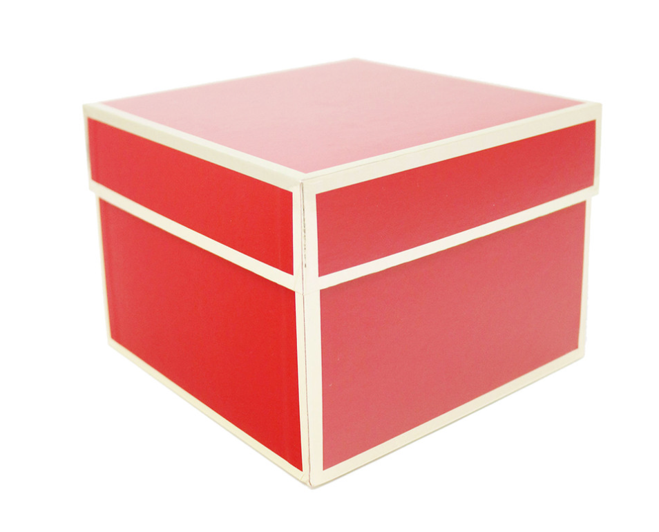 One Dozen Bourbon Barrel Chocolate Chip Cookies in Red and Gold Gift Box